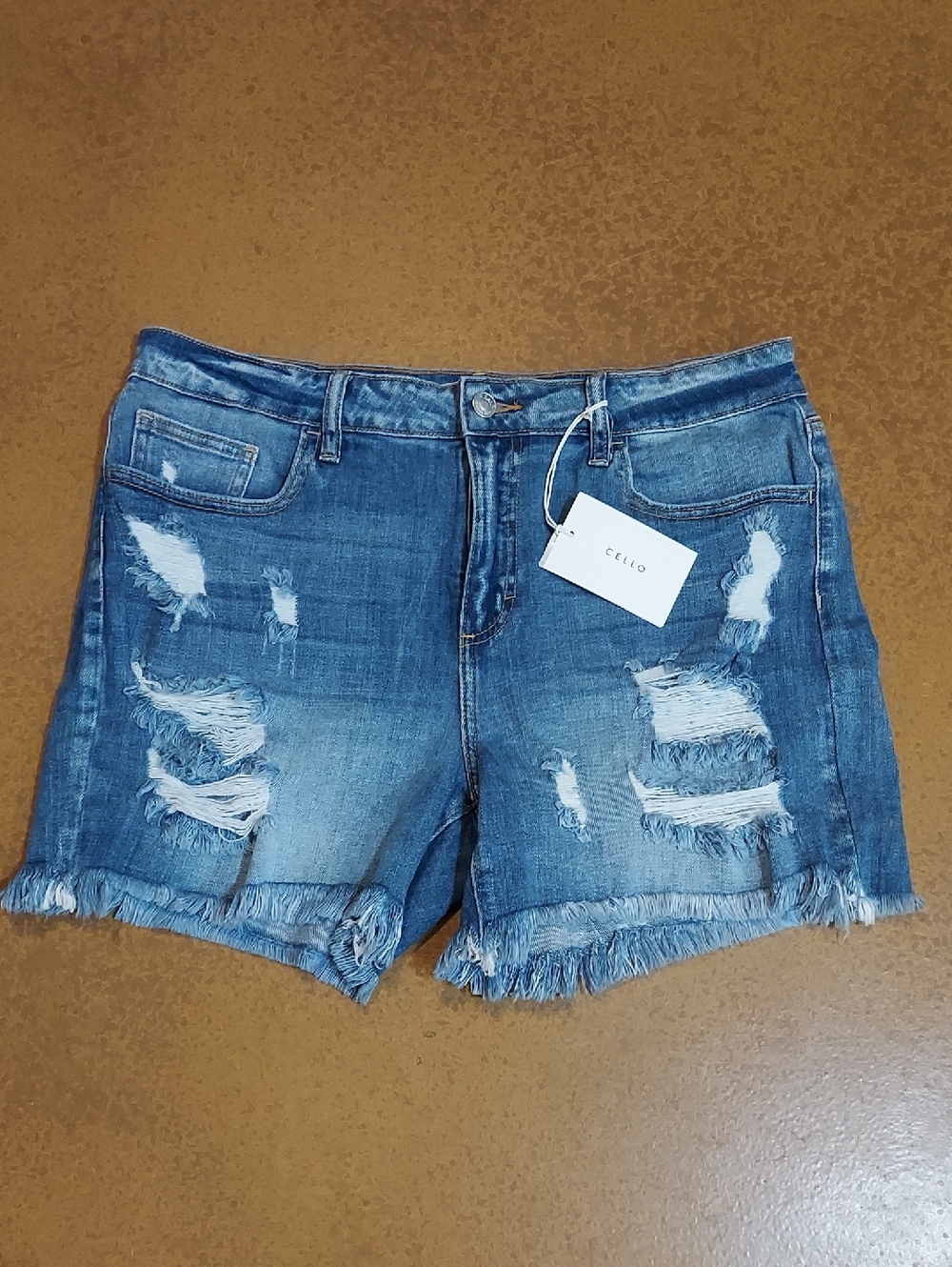 NWT Cello Denim Shorts XL